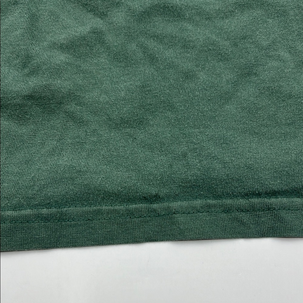 Vintage Polo Ralph Laurem Men's T Shirt XL Green Cotton Made In USA Short Sleeve - Picture 14 of 15